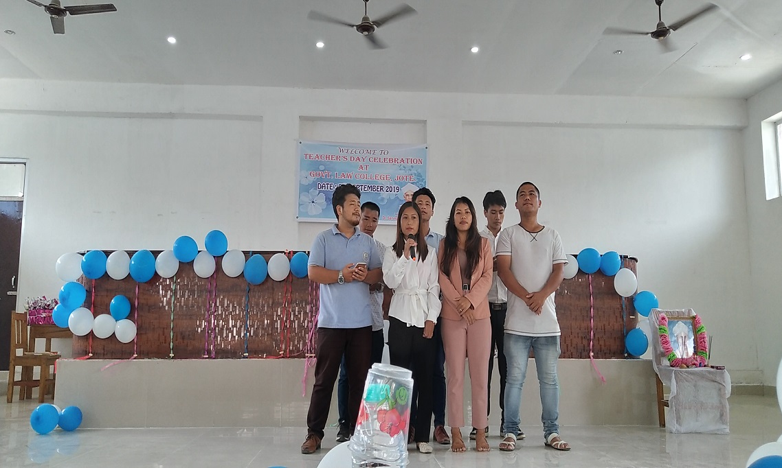 Teachers Day Celebration at our College.